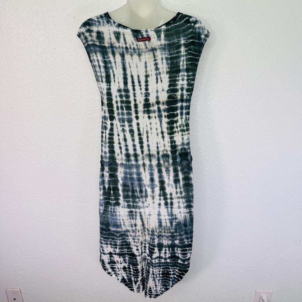 Hard Tail Forever Y2K Top Women Small Tie Dye Hi Low Tunic Modal Boho Flowy USA - Picture 2 of 14